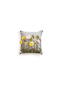 Coming Up Daisies Square Throw Pillow