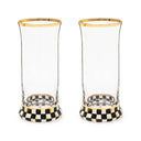 Courtly Check Highball Glass, Set of 2