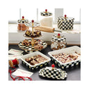 Courtly Check Recipe Box