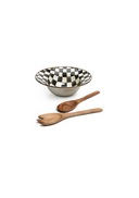Courtly Check Salad Serving Set