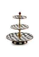 Courtly Check Three Tier Sweet Stand