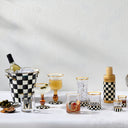 Courtly Check Wine Glass New