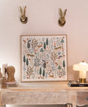 CUADRO RIFLE CREAM JUNGLE