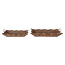 Bandejas tejidas decorativas, set de 2 – vista 2
