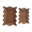 Bandejas tejidas decorativas, set de 2 – vista 3