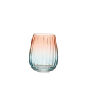 Vaso Corto Two-Tone Blush & Blue