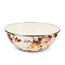 Wild Rose White Everyday Bowl