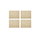 Flax Sinamay Placemats, Set of 4