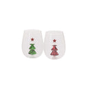Vaso Glitter Tree Verde