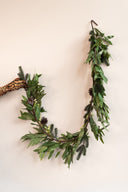 Guirnalda De Pino Pinecones y Berries