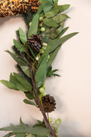 Guirnalda De Pino Pinecones y Berries