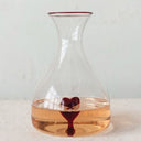 Jarra decanter Corazón Grande en vidrio