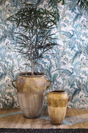 Jarrón Metálico Francés