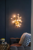 Lámpara De Pared Flores