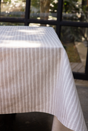 Mantel Lineas Handmade Beige