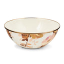 Wild Rose White Everyday Bowl