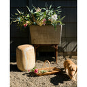 Mesa Auxiliar / Puff En Piedra