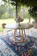 Mesa Comedor Redonda Madera Mango