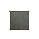 Mesa De Madera Tallada Green Verde Vintage