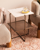 Mesa Auxiliar Olivia Brass