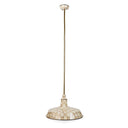 Mocha Check 18 Barn Pendant