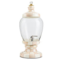 Mocha Check Beverage Hostess