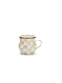 Mocha Check Mug