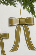 Moño Latón Verde Militar