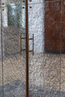 Mueble Bar Roble Natural Con Espejos