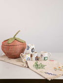 Mug Blue Flowers Yellow