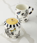 Butterfly Toile Creamer & Sugar Set