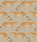 Papel Colgadura Leopard Walk Brown