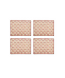 Pink Sinamay Placemats, Set of 4