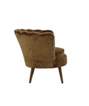 Poltrona Velvet Leopardo, asiento – vista 4