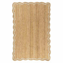 Tapete Natural Braided Jute Bordered Rub