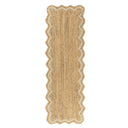 Tapete Natural Braided Jute Bordered Rub