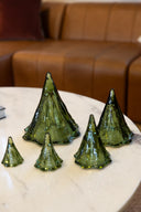 Set X 5 Árboles Navidad Green