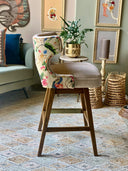 Silla Barra Alta Velvet Elif