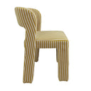 Silla De Comerlo Rayas Amarello