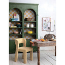 Silla De Comerlo Rayas Amarello