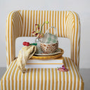 Silla De Comerlo Rayas Amarello