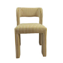 Silla De Comerlo Rayas Amarello