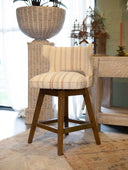 Silla Giratoria Barra Tejida