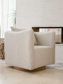 Silla Giratoria Lino Base Roble