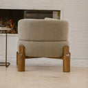 Silla Roble & Lino Olive Low High