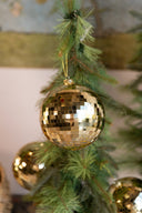 Colgante Bola Disco Gold