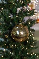 Colgante Bola Disco Gold