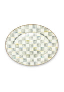 Sterling Check Small Oval Platter