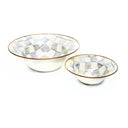 Sterling Check Serving Bowl