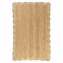 Tapete Scallop Natural Jute